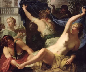 Bathseba beim Baden